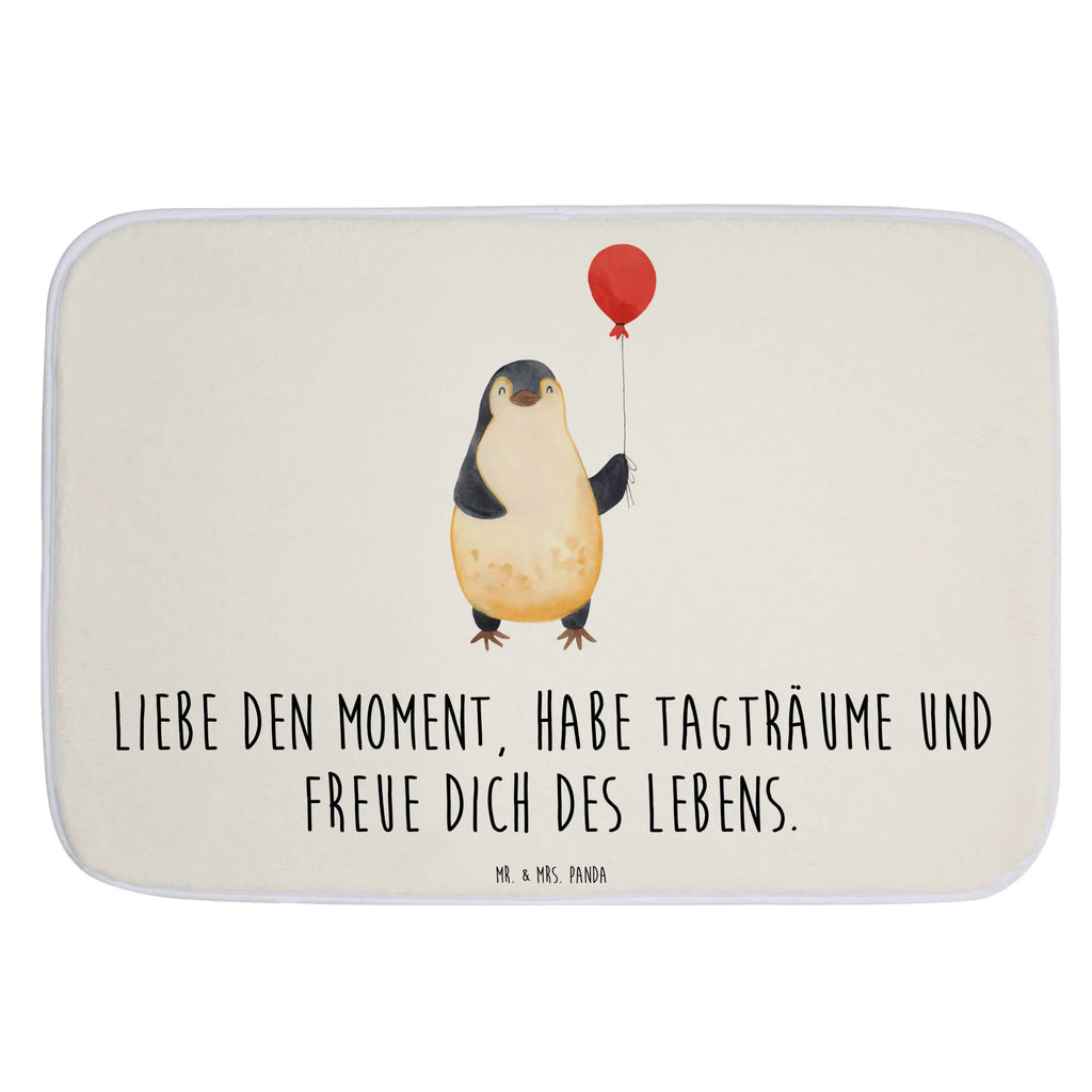 Badvorleger Pinguin Luftballon Badematte, Badteppich, Duschvorleger, Badezimmerteppich, Badezimmermatte, Badvorleger, Duschmatte, Duschteppich, Badteppiche, Badgarnitur, Badematten, Teppich Badezimmer, Badezimmermatten, Pinguin, Pinguine, Luftballon, Tagträume, Lebenslust, Geschenk Freundin, Geschenkidee, beste Freundin, Motivation, Neustart, neues Leben, Liebe, Glück