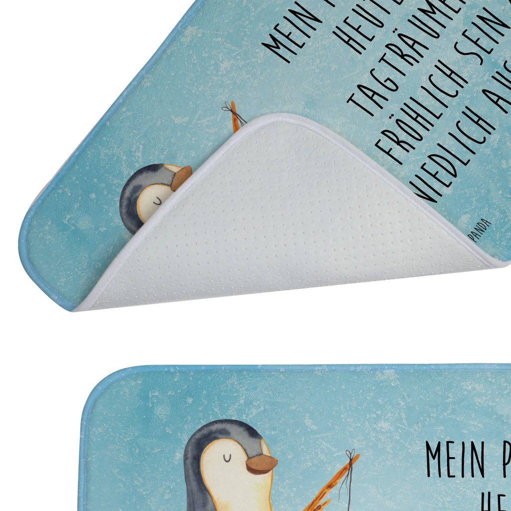 Badvorleger Pinguin Angler Badematte, Badteppich, Duschvorleger, Badezimmerteppich, Badezimmermatte, Badvorleger, Duschmatte, Duschteppich, Badteppiche, Badgarnitur, Badematten, Teppich Badezimmer, Badezimmermatten, Pinguin, Pinguine, Angeln, Angler, Tagträume, Hobby, Plan, Planer, Tagesplan, Neustart, Motivation, Geschenk, Freundinnen, Geschenkidee, Urlaub, Wochenende