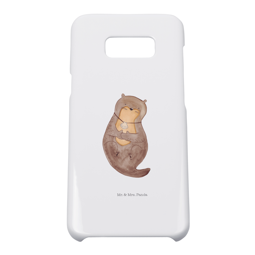 Handyhülle Otter Muschel Handyhülle, Handycover, Cover, Handy, Hülle, Iphone 10, Iphone X, Otter, Fischotter, Seeotter, Otterliebe, grübeln, träumen, Motivation, Tagträumen, Büro