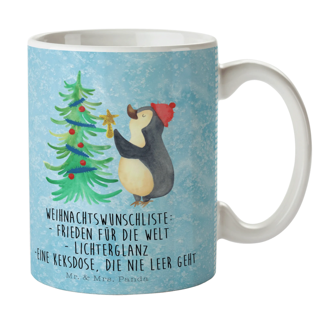 Tasse Pinguin Weihnachtsbaum Tasse, Kaffeetasse, Teetasse, Becher, Kaffeebecher, Teebecher, Keramiktasse, Porzellantasse, Büro Tasse, Geschenk Tasse, Tasse Sprüche, Tasse Motive, Kaffeetassen, Tasse bedrucken, Designer Tasse, Cappuccino Tassen, Schöne Teetassen, Winter, Weihnachten, Weihnachtsdeko, Nikolaus, Advent, Heiligabend, Wintermotiv, Pinguin