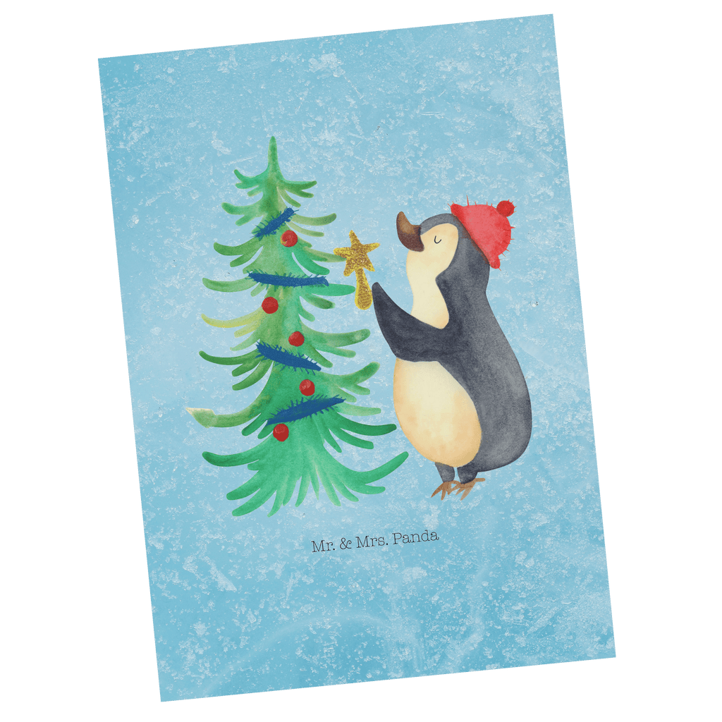 Postkarte Pinguin Weihnachtsbaum Postkarte, Karte, Geschenkkarte, Grußkarte, Einladung, Ansichtskarte, Geburtstagskarte, Einladungskarte, Dankeskarte, Ansichtskarten, Einladung Geburtstag, Einladungskarten Geburtstag, Winter, Weihnachten, Weihnachtsdeko, Nikolaus, Advent, Heiligabend, Wintermotiv, Pinguin