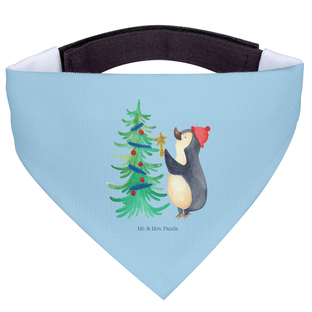 Hundehalstuch Pinguin Weihnachtsbaum Hundehalstuch, Halstuch, Hunde, Tuch, mittel, mittelgroße Hunde, Winter, Weihnachten, Weihnachtsdeko, Nikolaus, Advent, Heiligabend, Wintermotiv, Pinguin