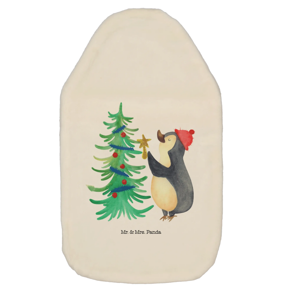 Wärmflasche Pinguin Weihnachtsbaum Wärmekissen, Kinderwärmflasche, Körnerkissen, Wärmflaschenbezug, Wärmflasche mit Bezug, Wärmflasche, Bettflasche, Kleine Wärmflasche, Winter, Weihnachten, Weihnachtsdeko, Nikolaus, Advent, Heiligabend, Wintermotiv, Pinguin