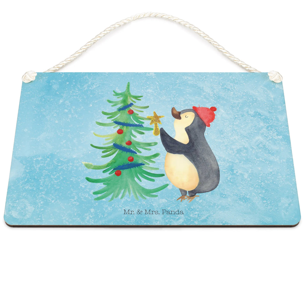 Deko Schild Pinguin Weihnachtsbaum Dekoschild, Deko Schild, Schild, Tür Schild, Türschild, Holzschild, Wandschild, Wanddeko, Winter, Weihnachten, Weihnachtsdeko, Nikolaus, Advent, Heiligabend, Wintermotiv, Pinguin