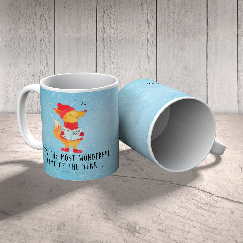 Kindertasse Fuchs Sänger Kindertasse, Kinder Tasse, Kunststoff Tasse, Kindergarten Tasse, Trinkbecher, Camping Becher, Kaffeetasse, Kunststoffbecher, Kindergartenbecher, Outdoorgeschirr, Kunststoffgeschirr, Reisebecher, Reisetasse, Kinderbecher, Bruchfeste Tasse, Bruchsichere Tasse, Plastik Tasse, Plastiktasse, Winter, Weihnachten, Weihnachtsdeko, Nikolaus, Advent, Heiligabend, Wintermotiv, Fuchs, Füchse, Sänger, Geschenk Sänger, Singen, Weihnachtslieder