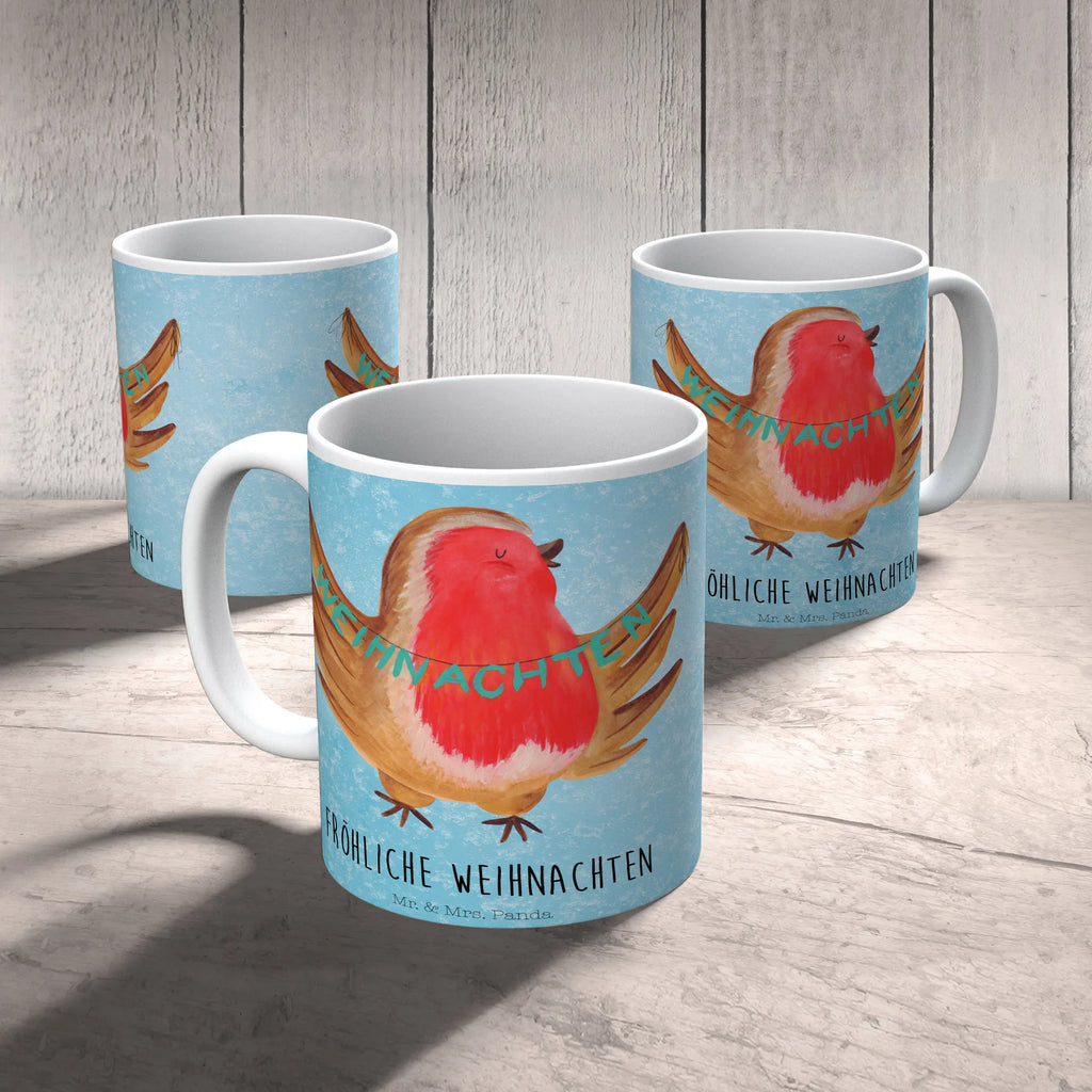 Tasse Rotkehlchen Weihnachten Tasse, Kaffeetasse, Teetasse, Becher, Kaffeebecher, Teebecher, Keramiktasse, Porzellantasse, Büro Tasse, Geschenk Tasse, Tasse Sprüche, Tasse Motive, Kaffeetassen, Tasse bedrucken, Designer Tasse, Cappuccino Tassen, Schöne Teetassen, Winter, Weihnachten, Weihnachtsdeko, Nikolaus, Advent, Heiligabend, Wintermotiv, Frohe Weihnachten, Weihnachtsmotiv, Weihnachtsgruß, Vogel, xmas