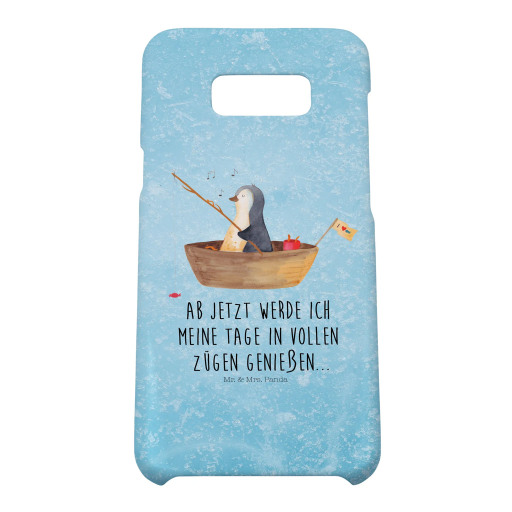 Handyhülle Pinguin Angelboot Handyhülle, Handycover, Cover, Handy, Hülle, Iphone 10, Iphone X, Pinguin, Pinguine, Angeln, Boot, Angelboot, Lebenslust, Leben, genießen, Motivation, Neustart, Neuanfang, Trennung, Scheidung, Geschenkidee Liebeskummer