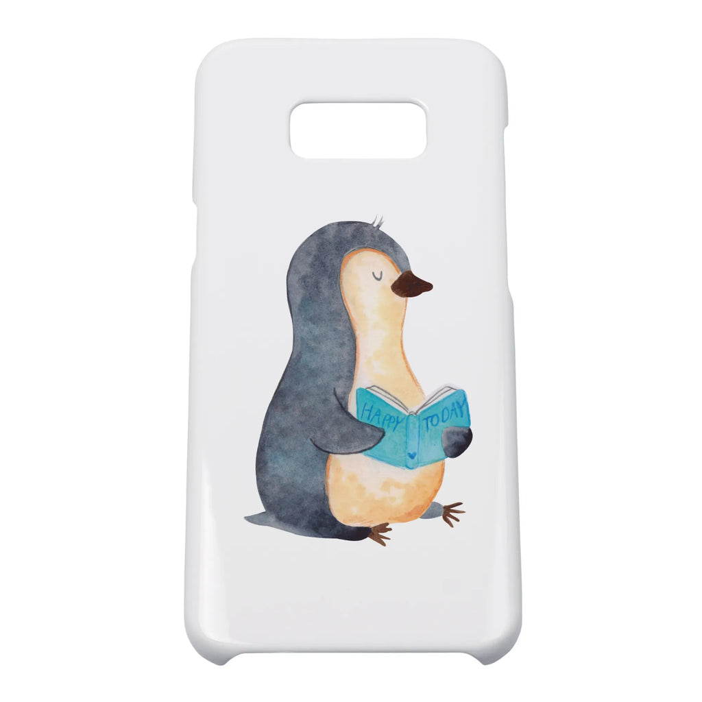 Handyhülle Pinguin Buch Handyhülle, Handycover, Cover, Handy, Hülle, Iphone 10, Iphone X, Pinguin, Pinguine, Buch, Lesen, Bücherwurm, Nichtstun, Faulenzen, Ferien, Urlaub, Freizeit