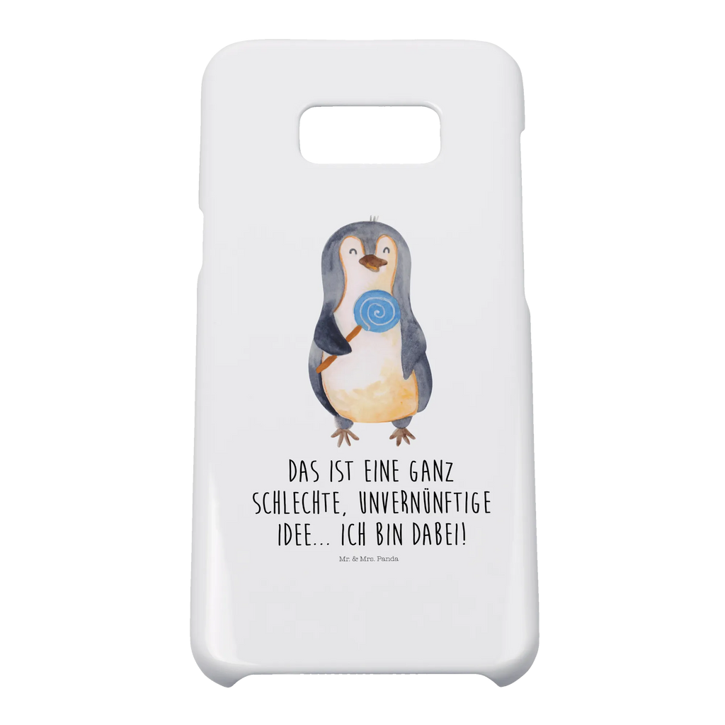 Handyhülle Pinguin Lolli Handyhülle, Handycover, Cover, Handy, Hülle, Iphone 10, Iphone X, Pinguin, Pinguine, Lolli, Süßigkeiten, Blödsinn, Spruch, Rebell, Gauner, Ganove, Rabauke