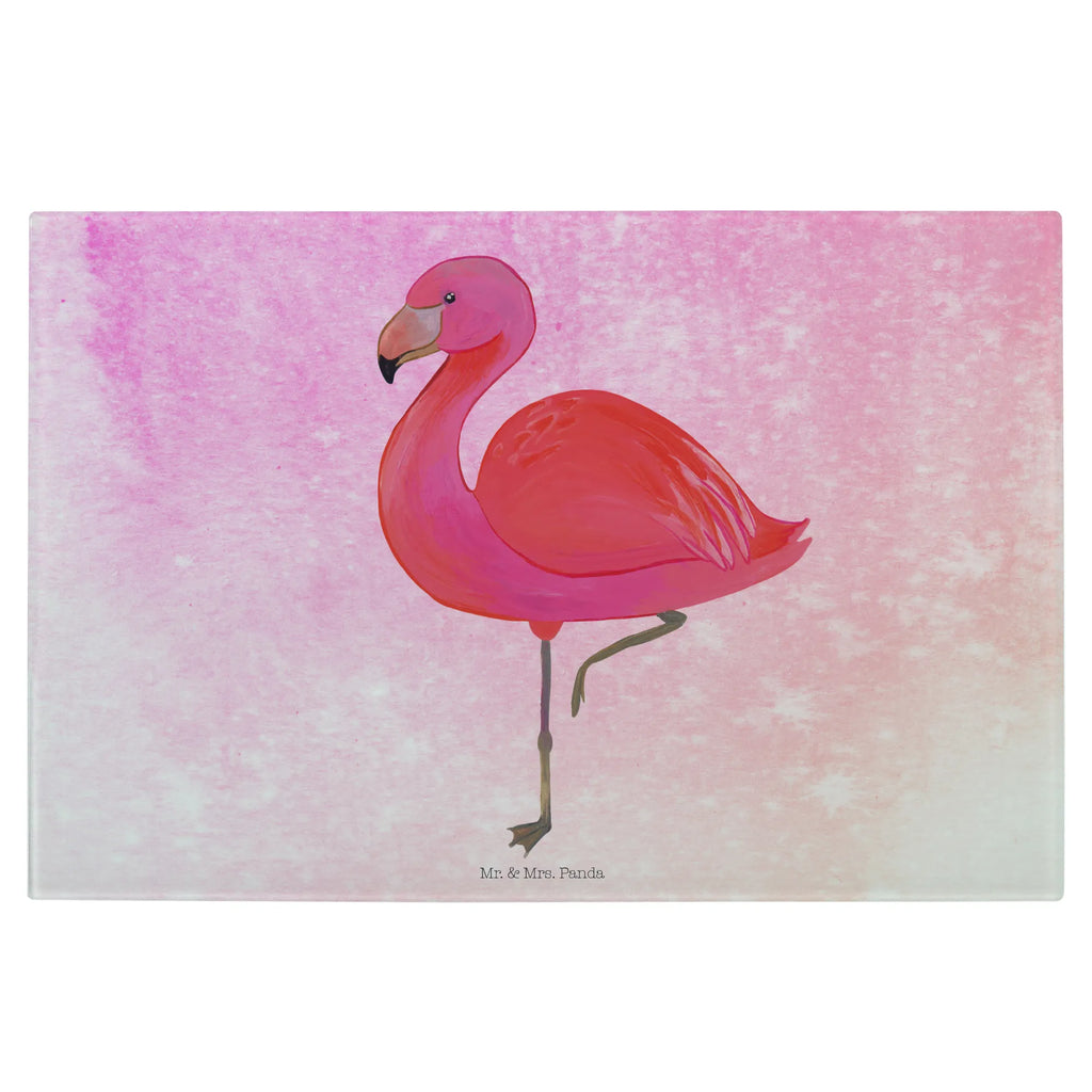 Glasschneidebrett Flamingo Classic Glasschneidebrett, Schneidebrett, Flamingo, Einzigartig, Selbstliebe, Stolz, ich, für mich, Spruch, Freundin, Freundinnen, Außenseiter, Sohn, Tochter, Geschwister