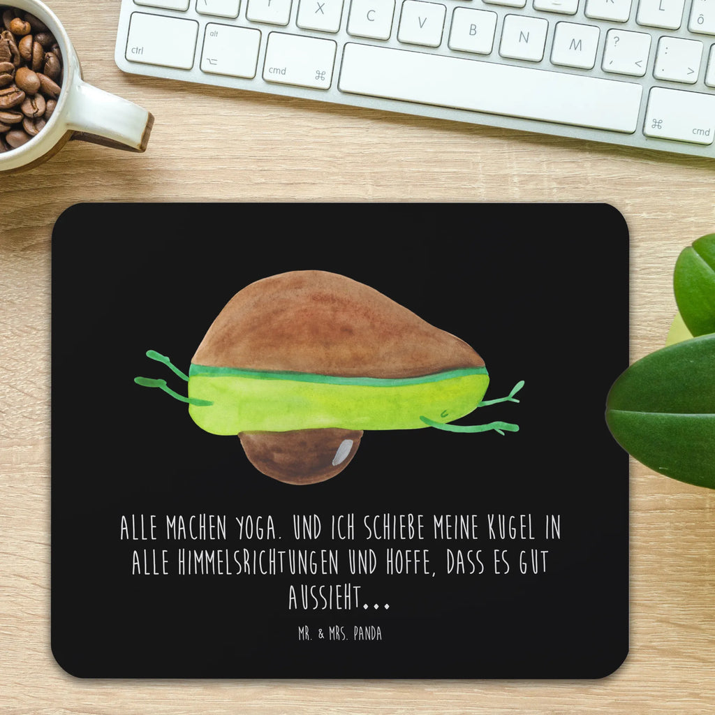 Mauspad Avocado Yoga Mousepad, Computer zubehör, Büroausstattung, PC Zubehör, Arbeitszimmer, Mauspad, Einzigartiges Mauspad, Designer Mauspad, Mausunterlage, Mauspad Büro, Avocado, Veggie, Vegan, Gesund, Avocado Yoga Vegan