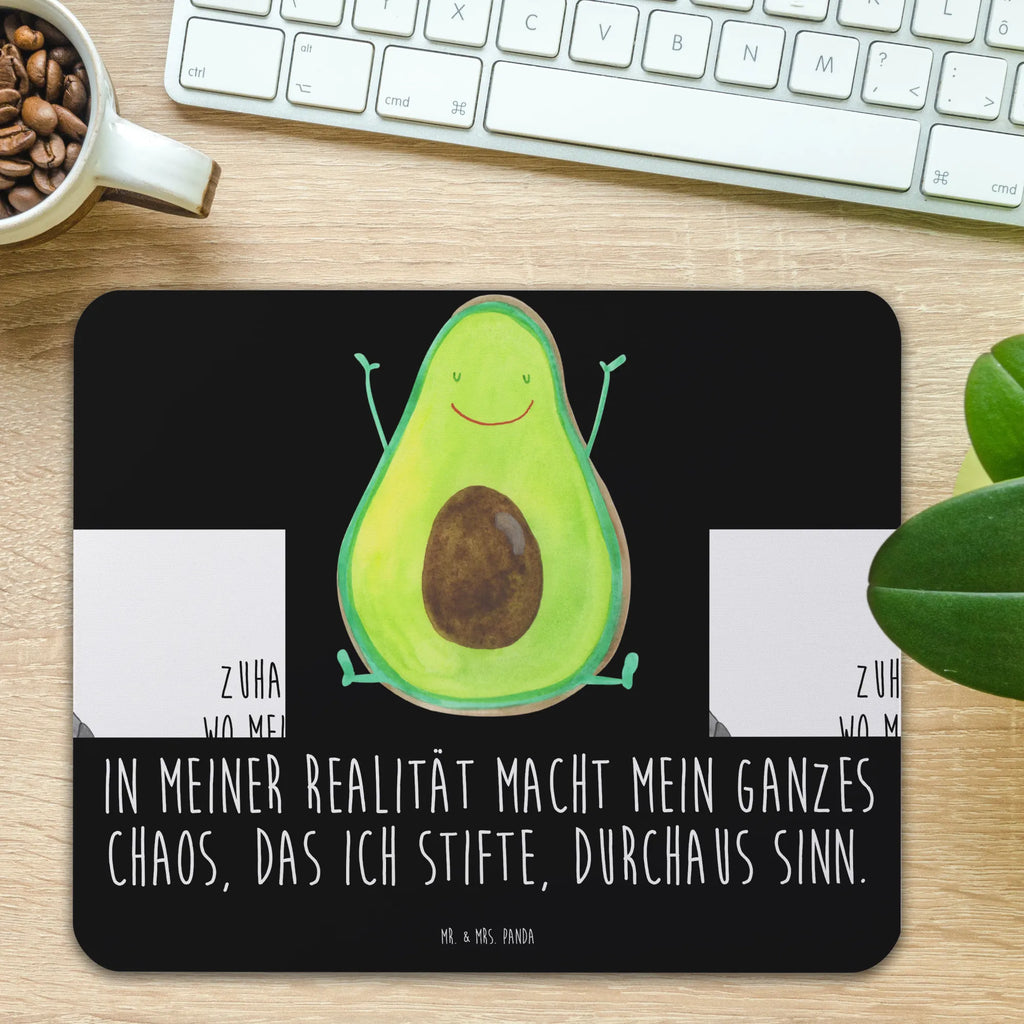 Mauspad Avocado Happy Mousepad, Computer zubehör, Büroausstattung, PC Zubehör, Arbeitszimmer, Mauspad, Einzigartiges Mauspad, Designer Mauspad, Mausunterlage, Mauspad Büro, Avocado, Veggie, Vegan, Gesund, Chaos