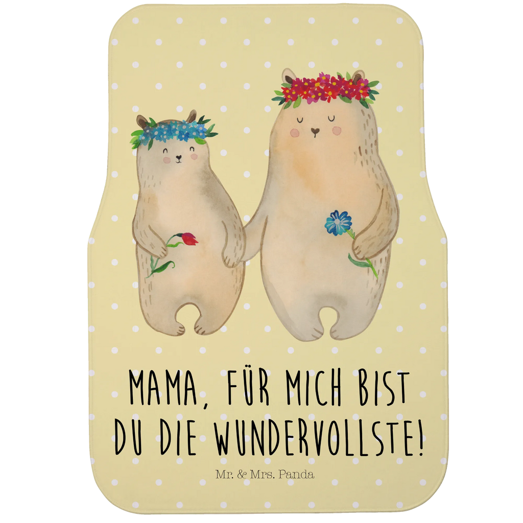 Fahrer Autofußmatte Bären mit Blumenkranz Autofußmatten, Fußmatte Auto, Fahrer, Schmutzmatte Auto, Familie, Vatertag, Muttertag, Bruder, Schwester, Mama, Papa, Oma, Opa, Bär, Bären, Mutter, Mutti, Mami, Lieblingsmensch, Lieblingsmama, beste Mutter, weltbeste Mama, Geschenk Mama. Muttertag, Tochter, Kind, Kinder, Töchter, Family, Vorbild