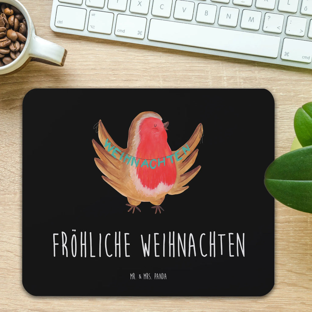 Mauspad Rotkehlchen Weihnachten Mousepad, Computer zubehör, Büroausstattung, PC Zubehör, Arbeitszimmer, Mauspad, Einzigartiges Mauspad, Designer Mauspad, Mausunterlage, Mauspad Büro, Winter, Weihnachten, Weihnachtsdeko, Nikolaus, Advent, Heiligabend, Wintermotiv, Frohe Weihnachten, Weihnachtsmotiv, Weihnachtsgruß, Vogel, xmas