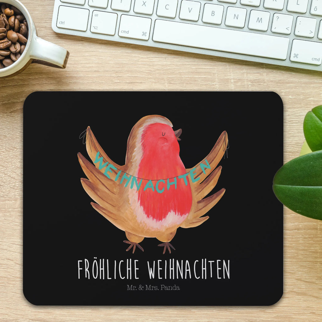 Mauspad Rotkehlchen Weihnachten Mousepad, Computer zubehör, Büroausstattung, PC Zubehör, Arbeitszimmer, Mauspad, Einzigartiges Mauspad, Designer Mauspad, Mausunterlage, Mauspad Büro, Winter, Weihnachten, Weihnachtsdeko, Nikolaus, Advent, Heiligabend, Wintermotiv, Frohe Weihnachten, Weihnachtsmotiv, Weihnachtsgruß, Vogel, xmas