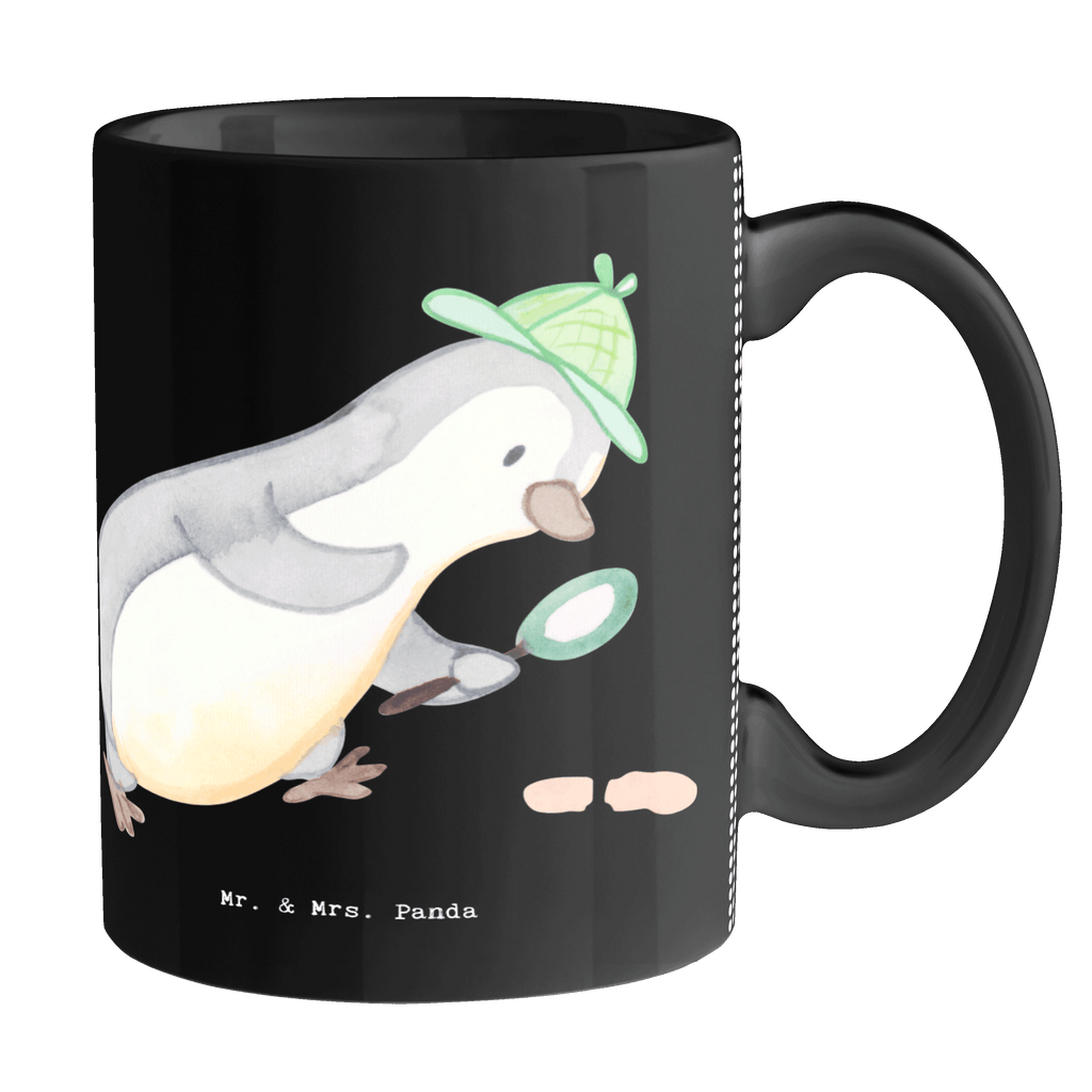 Tasse Detektiv mit Herz Tasse, Kaffeetasse, Teetasse, Becher, Kaffeebecher, Teebecher, Keramiktasse, Porzellantasse, Büro Tasse, Geschenk Tasse, Tasse Sprüche, Tasse Motive, Kaffeetassen, Tasse bedrucken, Designer Tasse, Cappuccino Tassen, Schöne Teetassen, Beruf, Ausbildung, Jubiläum, Abschied, Rente, Kollege, Kollegin, Geschenk, Schenken, Arbeitskollege, Mitarbeiter, Firma, Danke, Dankeschön, Detektiv, Ermittler, Agent, Privatdetektei, Berufsdetektiv, Wirtschaftsdetektei, Detektivausbildung, Spurensuche