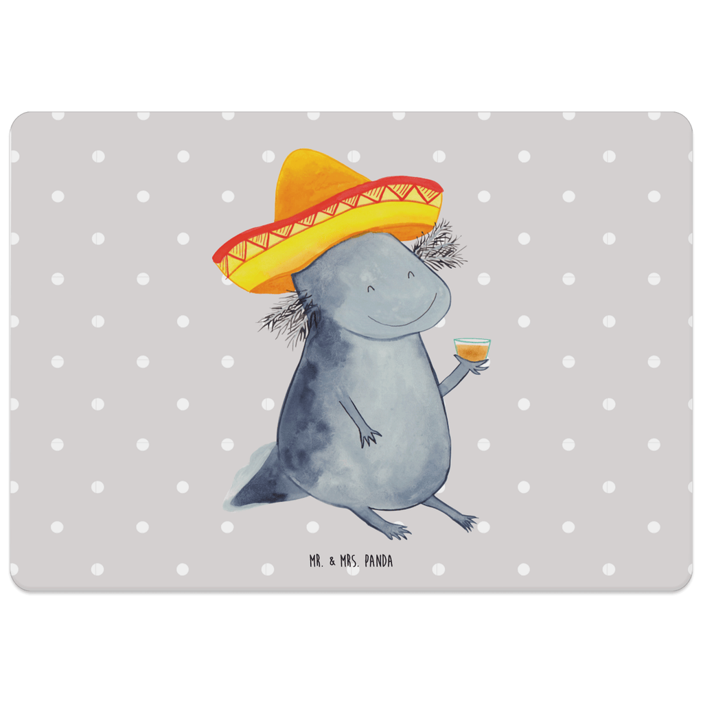 Tischset Axolotl Tequila Tischset, Tischuntersetzer, Platzset, Tischsets abwaschbar, Tischunterlage, Axolotl, Molch, Mexico, Mexiko, Sombrero, Zitrone, Tequila, Motivation, Spruch, Schwanzlurch, Lurch, Lurche, Axolot, Feuerdrache, Feuersalamander