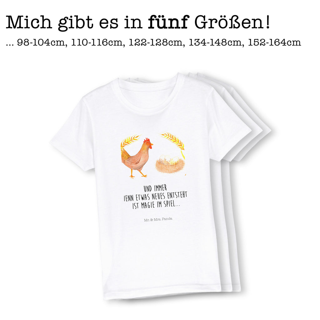 Organic Kinder T-Shirt Huhn Stolz Kinder T-Shirt, Kinder T-Shirt Mädchen, Kinder T-Shirt Jungen, Bauernhof, Hoftiere, Landwirt, Landwirtin, Hahn, Henne, Hühner, Eier, Hof, Landleben, Motivation, Geburt, Magie, Spruch, Schwangerschaft