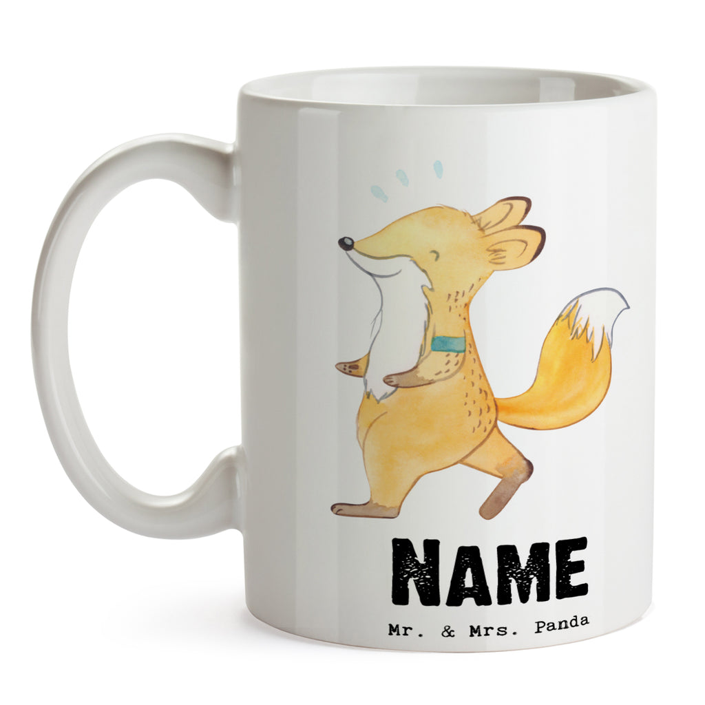 Personalisierte Tasse Fuchs Joggen Personalisierte Tasse, Namenstasse, Wunschname, Personalisiert, Tasse, Namen, Drucken, Tasse mit Namen, Geschenk, Sport, Sportart, Hobby, Schenken, Danke, Dankeschön, Auszeichnung, Gewinn, Sportler, Joggen, Dauerlauf, Laufsport, Laufen