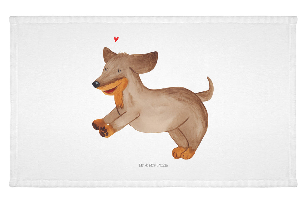 Handtuch Hund Dackel Handtuch, Badehandtuch, Badezimmer, Handtücher, groß, Kinder, Baby, Hund, Hundemotiv, Haustier, Hunderasse, Tierliebhaber, Hundebesitzer, Sprüche, Hunde, Dackel, Dachshund, happy dog