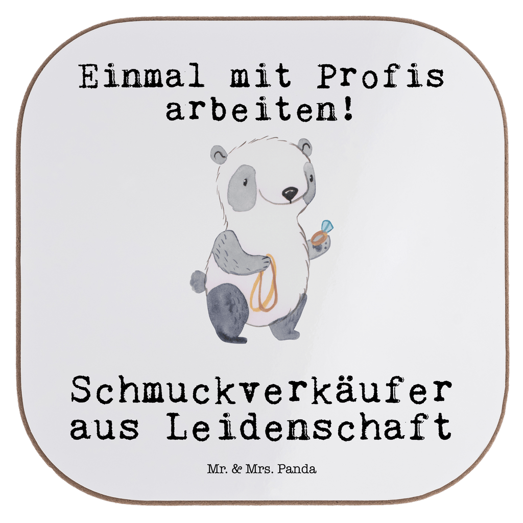 Quadratische Untersetzer Schmuckverkäufer aus Leidenschaft Untersetzer, Bierdeckel, Glasuntersetzer, Untersetzer Gläser, Getränkeuntersetzer, Untersetzer aus Holz, Untersetzer für Gläser, Korkuntersetzer, Untersetzer Holz, Holzuntersetzer, Tassen Untersetzer, Untersetzer Design, Beruf, Ausbildung, Jubiläum, Abschied, Rente, Kollege, Kollegin, Geschenk, Schenken, Arbeitskollege, Mitarbeiter, Firma, Danke, Dankeschön, Schmuckverkäufer, Juwelier, Goldschmied, Schmied, Schmuckwarenhändler, Schmuckgeschäft, Eröffnung