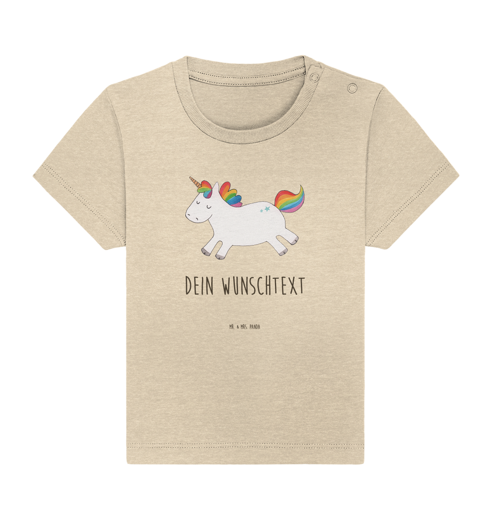 Personalisiertes Baby Shirt Einhorn Happy Personalisiertes Baby T-Shirt, Personalisiertes Jungen Baby T-Shirt, Personalisiertes Mädchen Baby T-Shirt, Personalisiertes Shirt, Einhorn, Einhörner, Einhorn Deko, Pegasus, Unicorn, glücklich, fröhlich, Spaß, Freude, Lebensfreude, witzig, spannend, Lächeln, Lachen