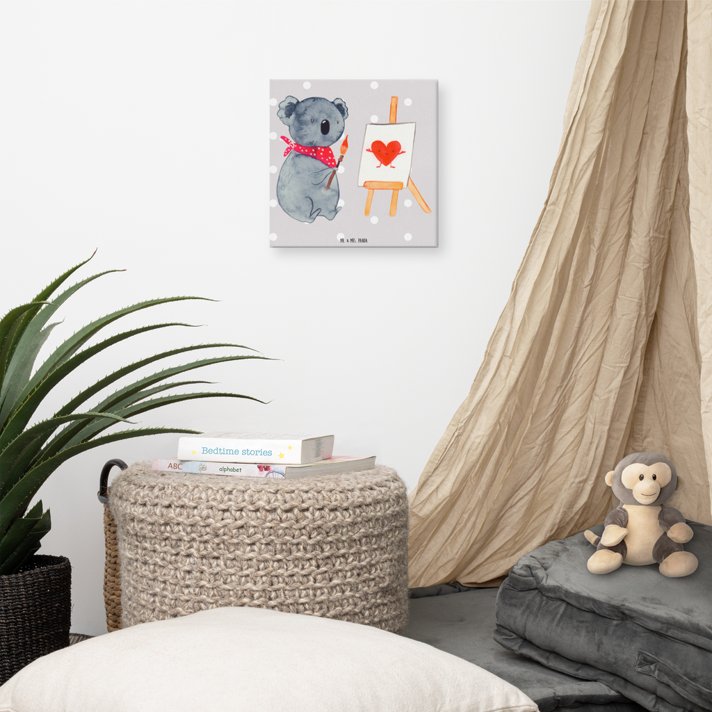 Leinwand Bild Koala Künstler Leinwand, Bild, Kunstdruck, Wanddeko, Dekoration, Koala, Koalabär, Liebe, Liebensbeweis, Liebesgeschenk, Gefühle, Künstler, zeichnen