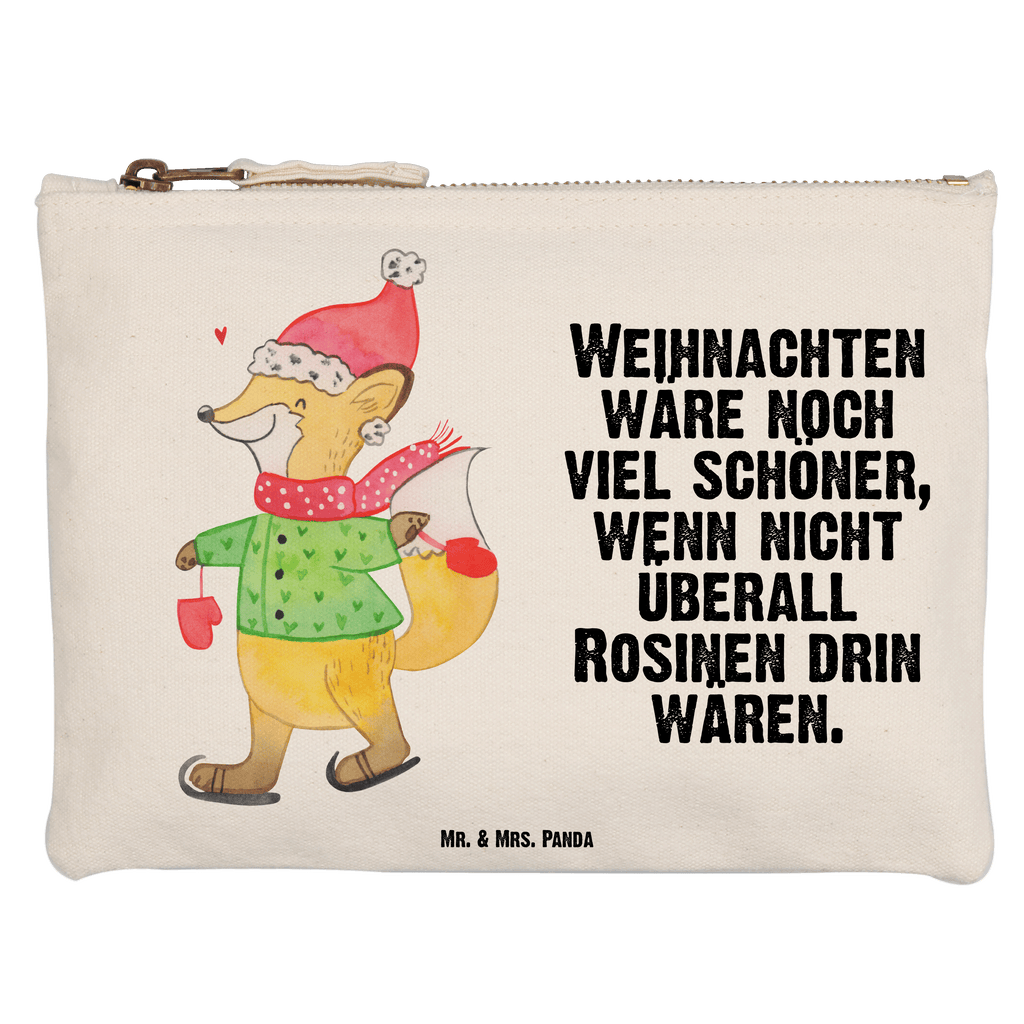 Schminktasche Fuchs  Schlittschuhe Schminktasche, Kosmetiktasche, Kosmetikbeutel, Stiftemäppchen, Etui, Federmappe, Makeup, XXL, Schminketui, Kosmetiketui, Schlamperetui, Winter, Weihnachten, Weihnachtsdeko, Nikolaus, Advent, Heiligabend, Wintermotiv, Weihnachtsmann, Weihnachtstage, Weihnachtsbaum, Tannenbaum, Weihnachtszeit