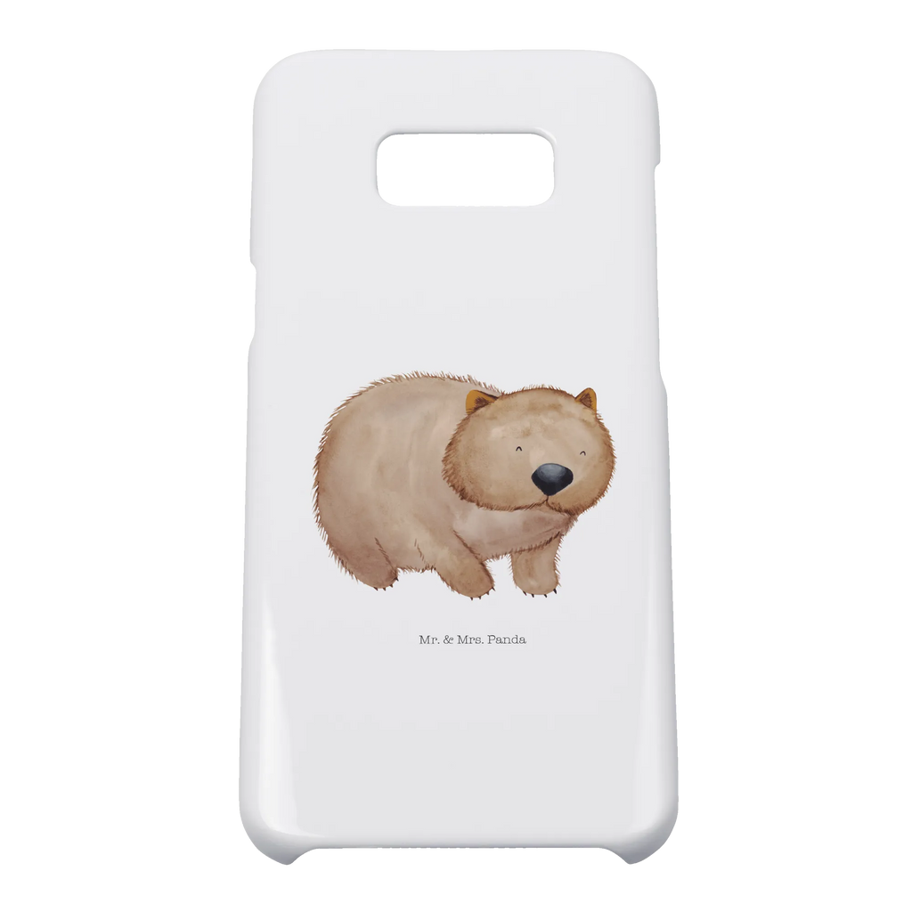 Handyhülle Wombat Handyhülle, Handycover, Cover, Handy, Hülle, Iphone 10, Iphone X, Tiermotive, Gute Laune, lustige Sprüche, Tiere, Wombat, Das Leben ist schön, Motivation, Spruch, Australien