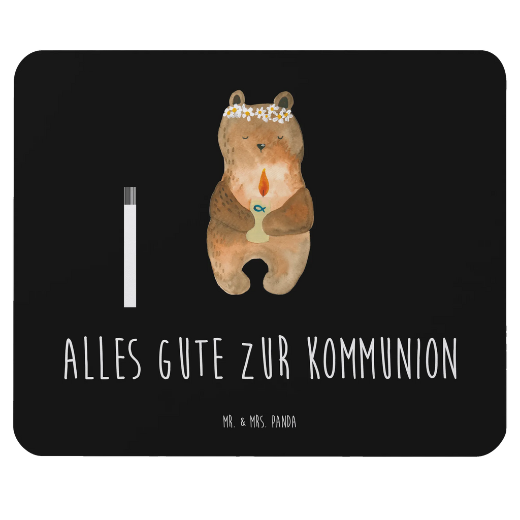 Mauspad Bär Kommunion Mousepad, Computer zubehör, Büroausstattung, PC Zubehör, Arbeitszimmer, Mauspad, Einzigartiges Mauspad, Designer Mauspad, Mausunterlage, Mauspad Büro, Bär, Teddy, Teddybär, Kommunion, Gottes Segen, Taufkerze, katholisch