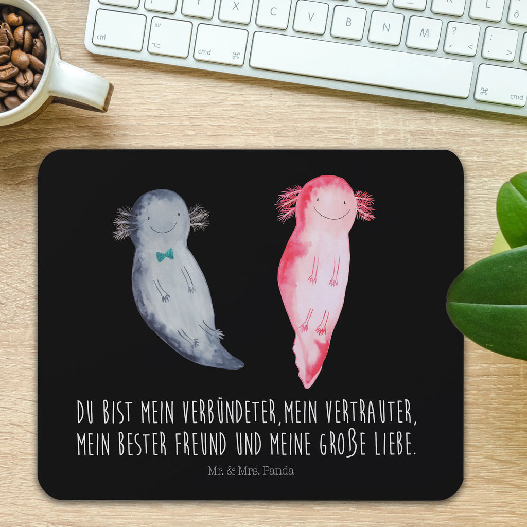 Mauspad Axolotl Axel+Lotte Mousepad, Computer zubehör, Büroausstattung, PC Zubehör, Arbeitszimmer, Mauspad, Einzigartiges Mauspad, Designer Mauspad, Mausunterlage, Mauspad Büro, Axolotl, Molch, Axolot, Schwanzlurch, Lurch, Lurche, Liebe, große Liebe, Liebesbeweis, Freund, Verlobter, Ehemann, Jahrestag, Valentinstag