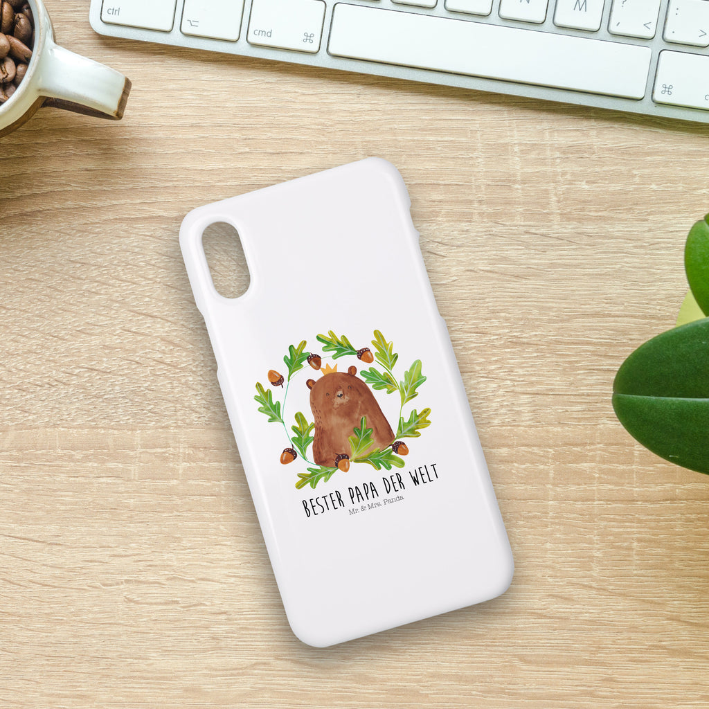 Handyhülle Bär König Handyhülle, Handycover, Cover, Handy, Hülle, Iphone 10, Iphone X, Bär, Teddy, Teddybär, Papa, Papa Bär, bester Vater, bester Papa, weltbester Papa, Vatertag, Vater, Dad, Daddy, Papi