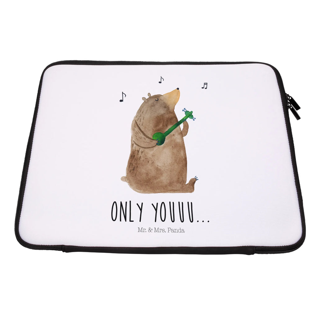 Notebook Tasche Bär Gitarre Notebook Tasche, Laptop, Computertasche, Tasche, Notebook-Tasche, Notebook-Reisehülle, Notebook Schutz, Bär, Teddy, Teddybär