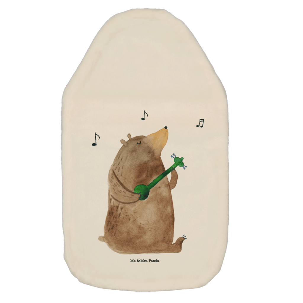 Wärmflasche Bär Gitarre Wärmekissen, Kinderwärmflasche, Körnerkissen, Wärmflaschenbezug, Wärmflasche mit Bezug, Wärmflasche, Bettflasche, Kleine Wärmflasche, Bär, Teddy, Teddybär