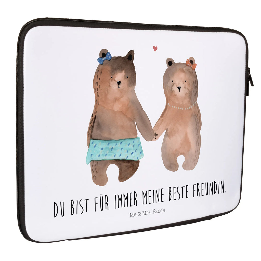 Notebook Tasche Bär Freundin Notebook Tasche, Laptop, Computertasche, Tasche, Notebook-Tasche, Notebook-Reisehülle, Notebook Schutz, Bär, Teddy, Teddybär, Bär Freundin Beste Freund Liebe Liebesbeweis Verliebt Kumpel Kumpeliene