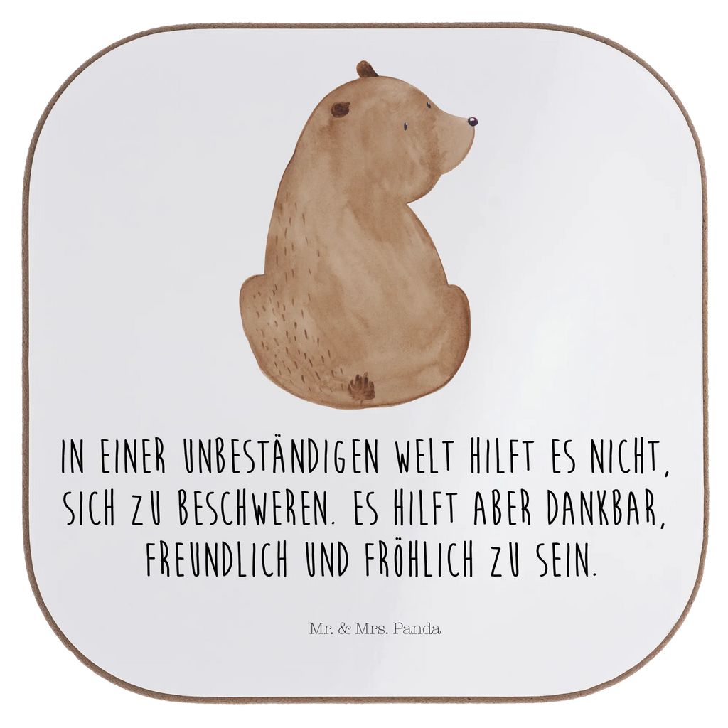 Untersetzer Bär Schulterblick Untersetzer, Bierdeckel, Glasuntersetzer, Untersetzer Gläser, Getränkeuntersetzer, Untersetzer aus Holz, Untersetzer für Gläser, Korkuntersetzer, Untersetzer Holz, Holzuntersetzer, Tassen Untersetzer, Untersetzer Design, Bär, Teddy, Teddybär, Selbstachtung, Weltansicht, Motivation, Bären, Bärenliebe, Weisheit