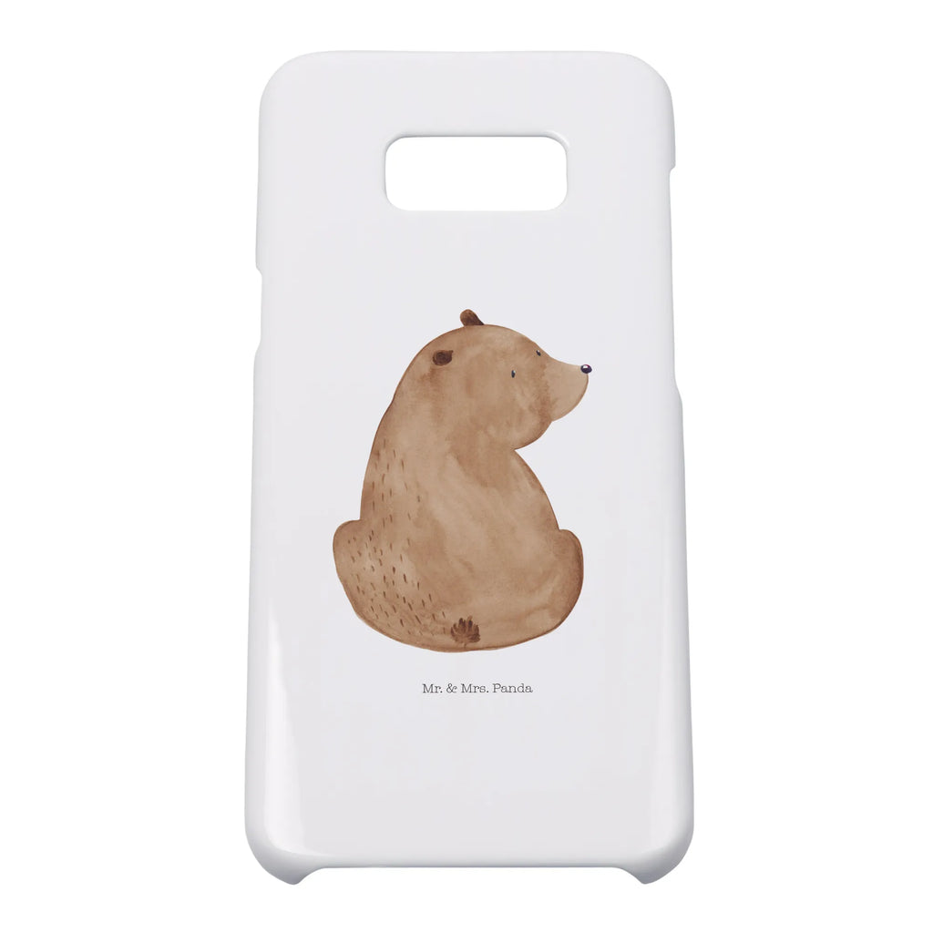 Handyhülle Bär Schulterblick Handyhülle, Handycover, Cover, Handy, Hülle, Iphone 10, Iphone X, Bär, Teddy, Teddybär, Selbstachtung, Weltansicht, Motivation, Bären, Bärenliebe, Weisheit