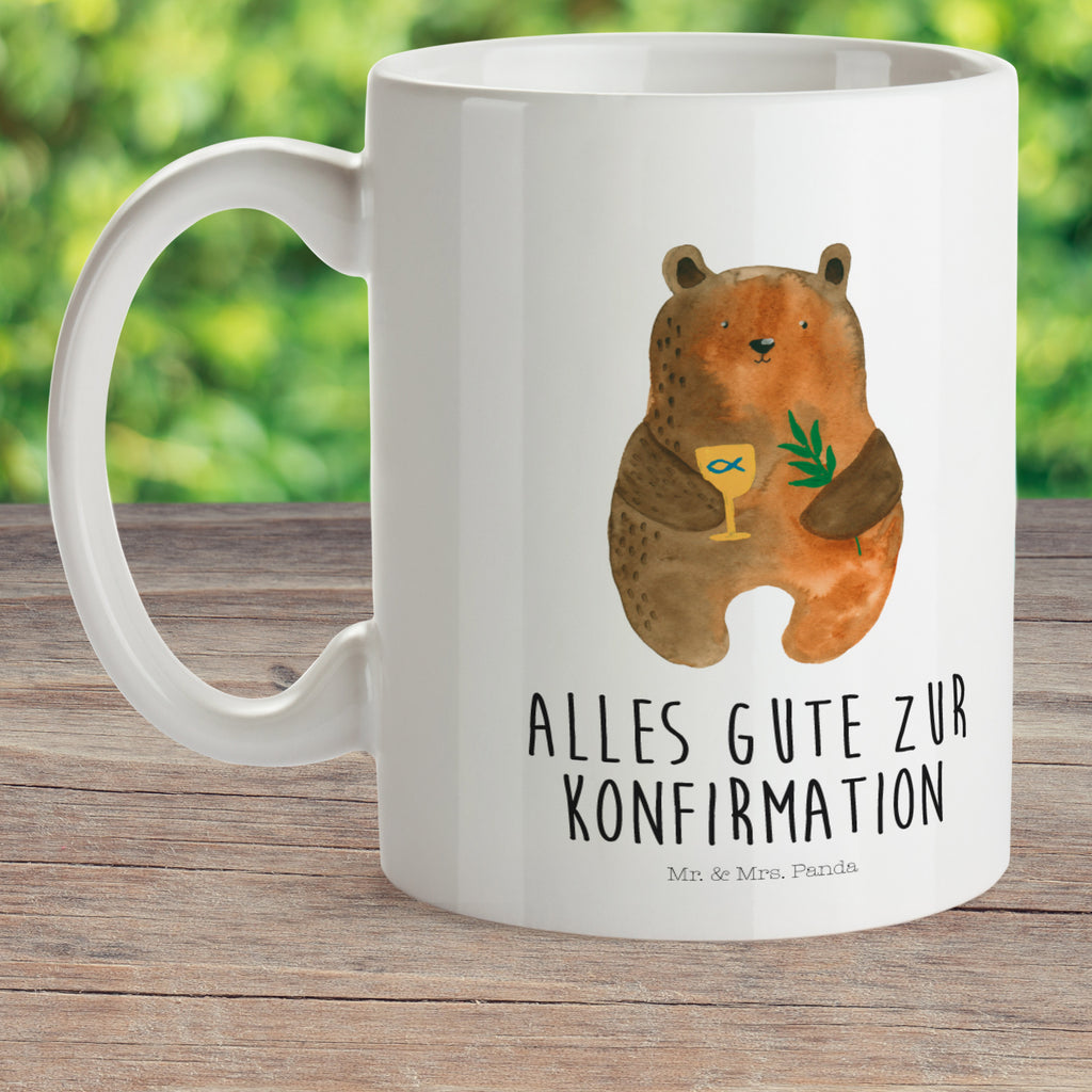 Kindertasse Konfirmation-Bär Kindertasse, Kinder Tasse, Kunststoff Tasse, Kindergarten Tasse, Trinkbecher, Camping Becher, Kaffeetasse, Kunststoffbecher, Kindergartenbecher, Outdoorgeschirr, Kunststoffgeschirr, Reisebecher, Reisetasse, Kinderbecher, Bruchfeste Tasse, Bruchsichere Tasse, Plastik Tasse, Plastiktasse, Bär, Teddy, Teddybär, Konfirmation, Kirche, evangelisch, Gottesdienst