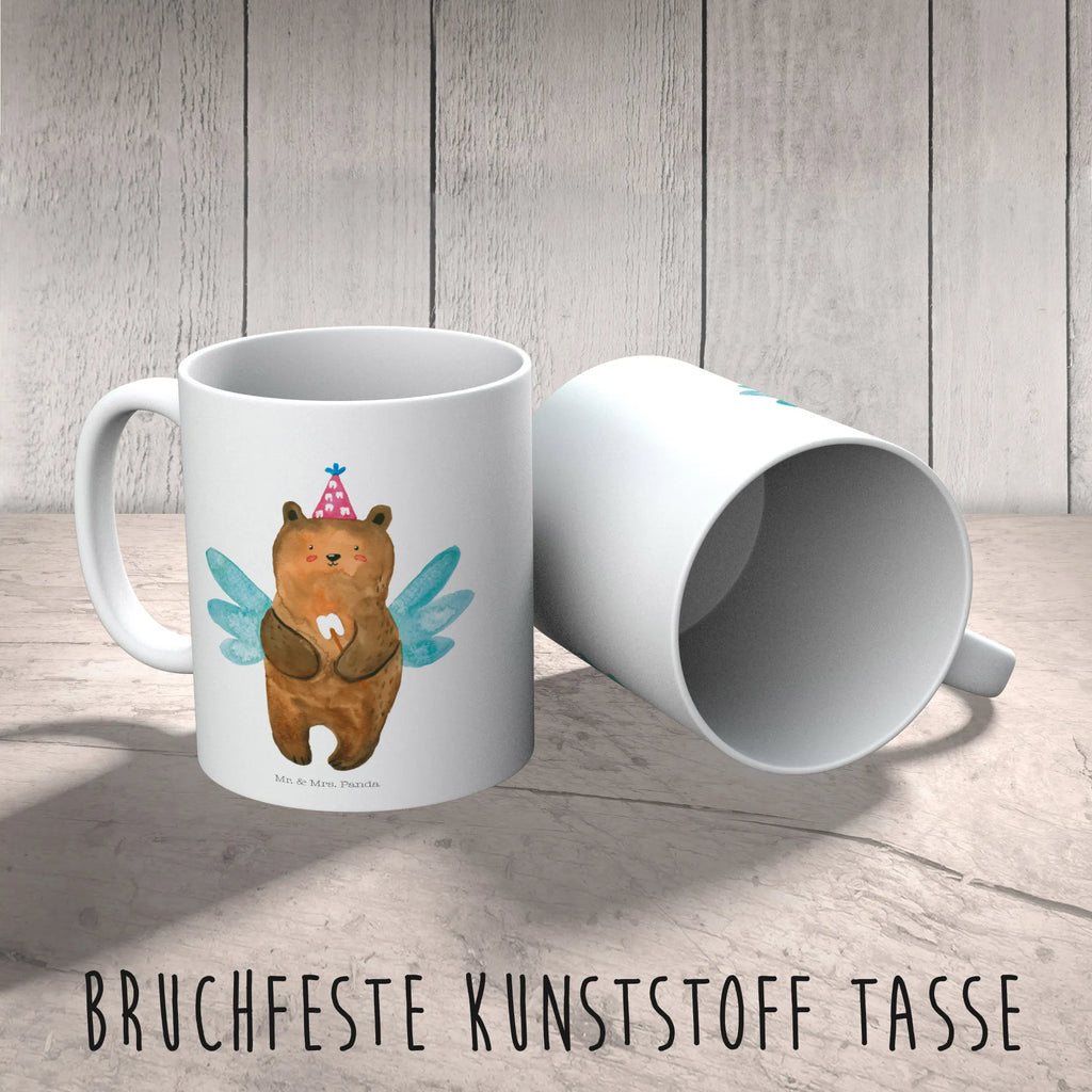 Kindertasse Bär Zahnfee Kindertasse, Kinder Tasse, Kunststoff Tasse, Kindergarten Tasse, Trinkbecher, Camping Becher, Kaffeetasse, Kunststoffbecher, Kindergartenbecher, Outdoorgeschirr, Kunststoffgeschirr, Reisebecher, Reisetasse, Kinderbecher, Bruchfeste Tasse, Bruchsichere Tasse, Plastik Tasse, Plastiktasse, Bär, Teddy, Teddybär, Zahnfee, Fee, Milchzahn, Erster Zahn