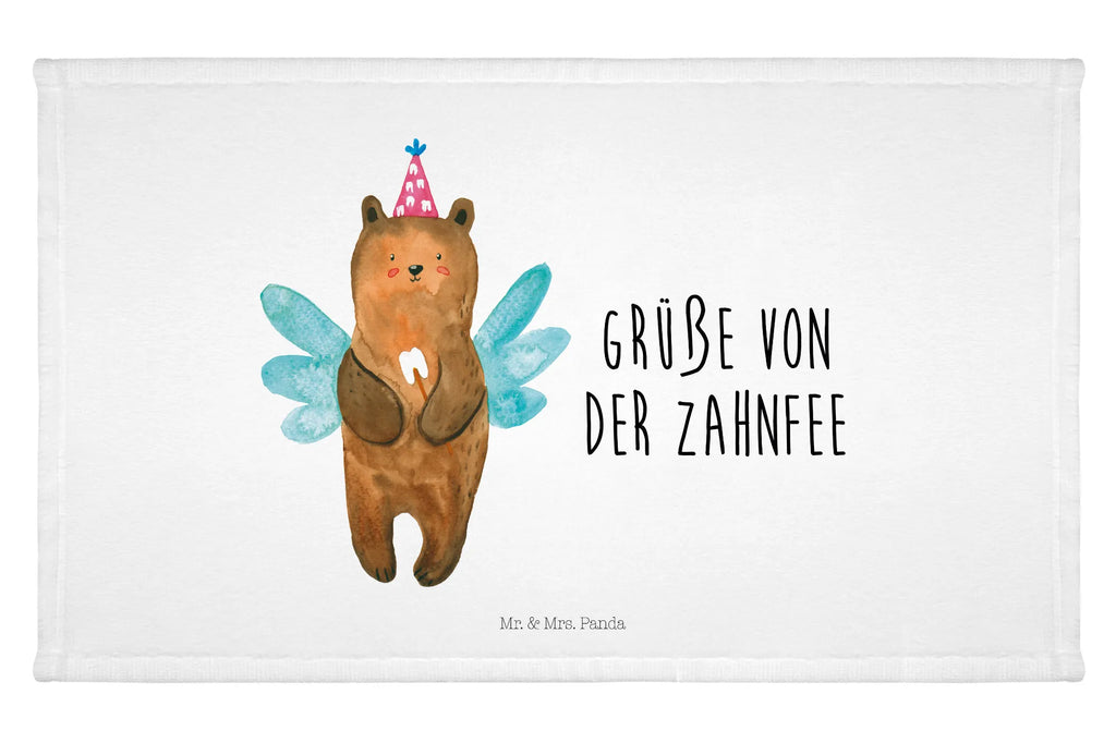 Handtuch Bär Zahnfee Handtuch, Badehandtuch, Badezimmer, Handtücher, groß, Kinder, Baby, Bär, Teddy, Teddybär, Zahnfee, Fee, Milchzahn, Erster Zahn