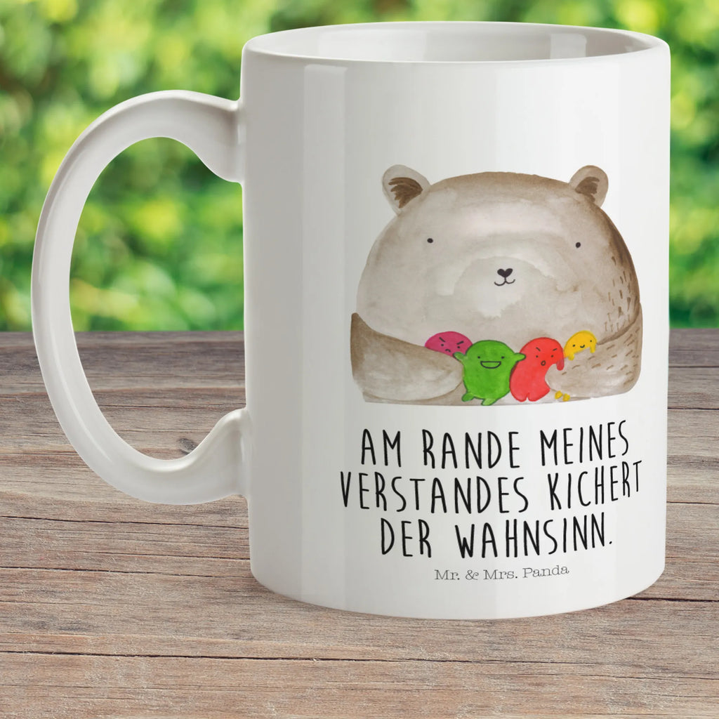 Kindertasse Bär Gefühl Kindertasse, Kinder Tasse, Kunststoff Tasse, Kindergarten Tasse, Trinkbecher, Camping Becher, Kaffeetasse, Kunststoffbecher, Kindergartenbecher, Outdoorgeschirr, Kunststoffgeschirr, Reisebecher, Reisetasse, Kinderbecher, Bruchfeste Tasse, Bruchsichere Tasse, Plastik Tasse, Plastiktasse, Bär, Teddy, Teddybär, Wahnsinn, Verrückt, Durchgedreht