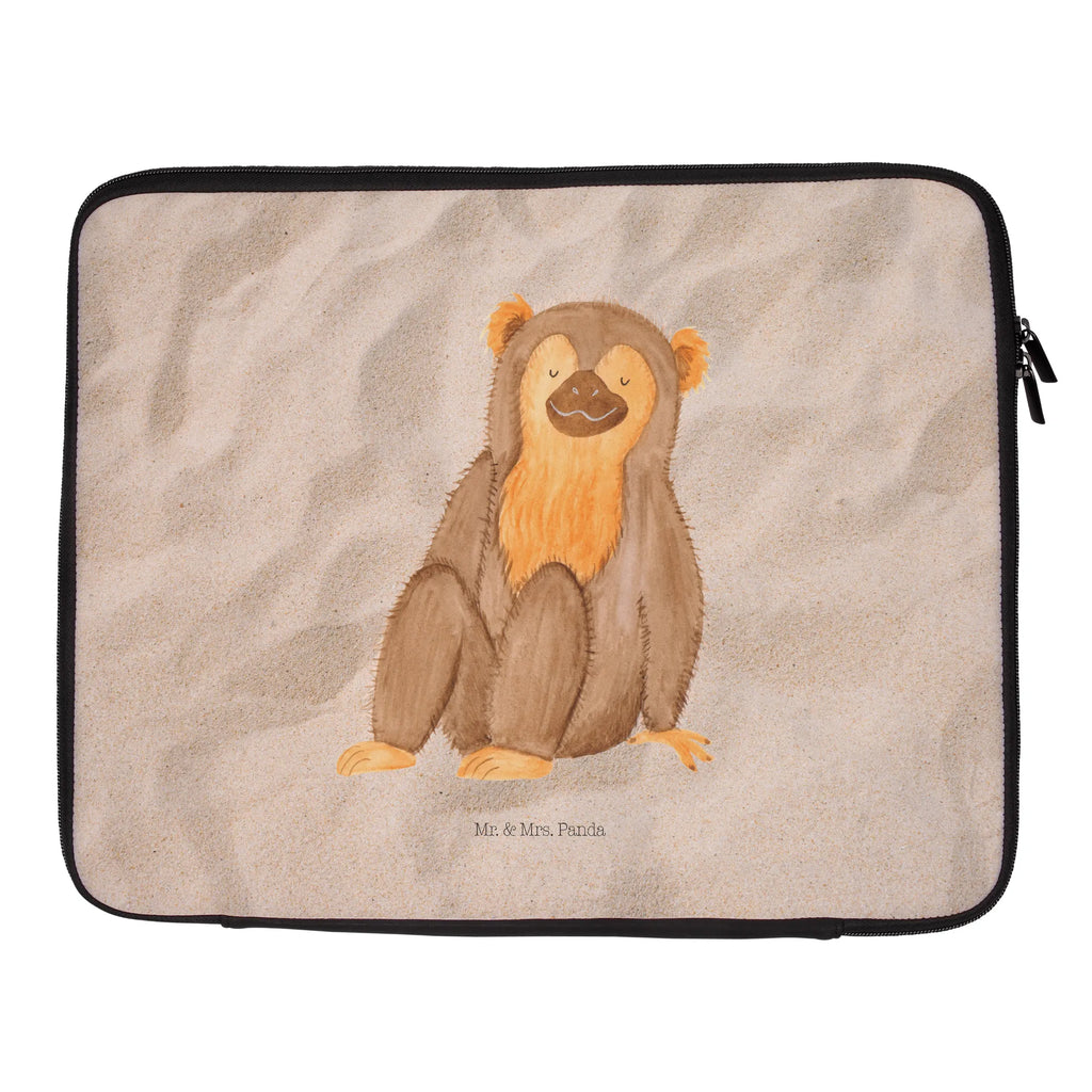 Notebook Tasche Affe Notebook Tasche, Laptop, Computertasche, Tasche, Notebook-Tasche, Notebook-Reisehülle, Notebook Schutz, Afrika, Wildtiere, Affe, Äffchen, Affen, Selbstliebe, Respekt, Motivation, Selbstachtung, Liebe, Selbstbewusstsein, Selfcare