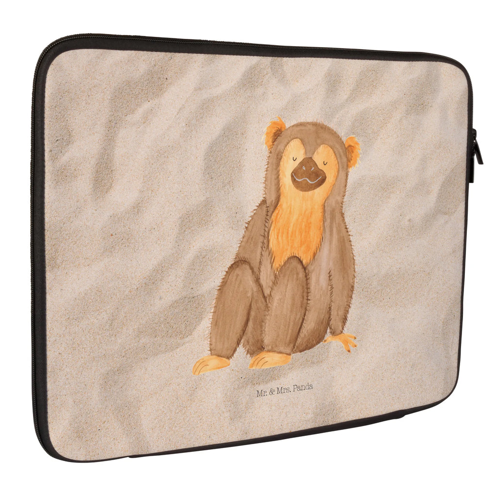 Notebook Tasche Affe Notebook Tasche, Laptop, Computertasche, Tasche, Notebook-Tasche, Notebook-Reisehülle, Notebook Schutz, Afrika, Wildtiere, Affe, Äffchen, Affen, Selbstliebe, Respekt, Motivation, Selbstachtung, Liebe, Selbstbewusstsein, Selfcare