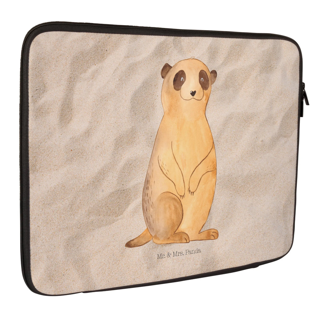 Notebook Tasche Erdmännchen Notebook Tasche, Laptop, Computertasche, Tasche, Notebook-Tasche, Notebook-Reisehülle, Notebook Schutz, Afrika, Wildtiere, Erdmännchen, Reisen, Spruch, Weltreise, Afrikareise, Roadtrip, Traveling