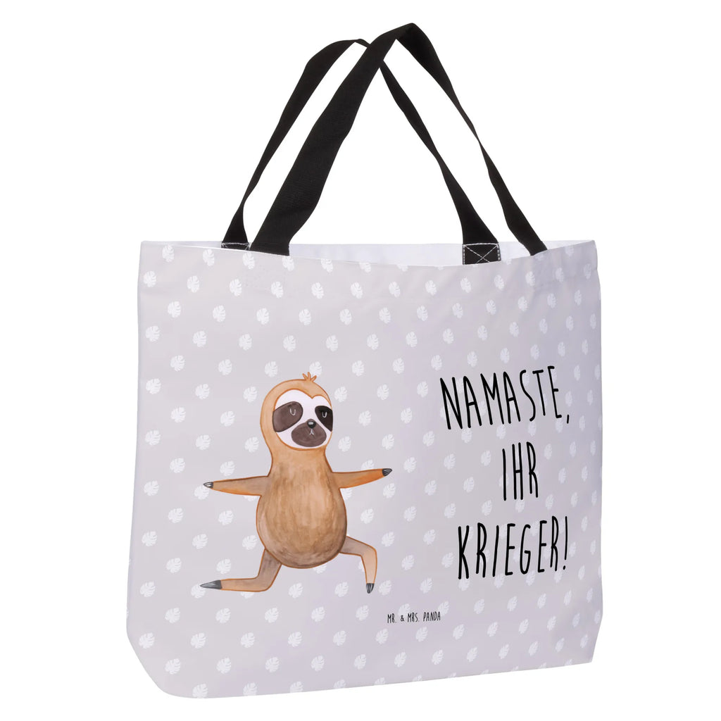 Shopper Faultier Yoga Beutel, Einkaufstasche, Tasche, Strandtasche, Einkaufsbeutel, Shopper, Schultasche, Freizeittasche, Tragebeutel, Schulbeutel, Alltagstasche, Faultier, Faultier Geschenk, Faultier Deko, Faultiere, faul, Lieblingstier, Yoga, Namaste, Krieger, Yogaübungen, Meditation, Atmung, Gelassenheit, Entspannung