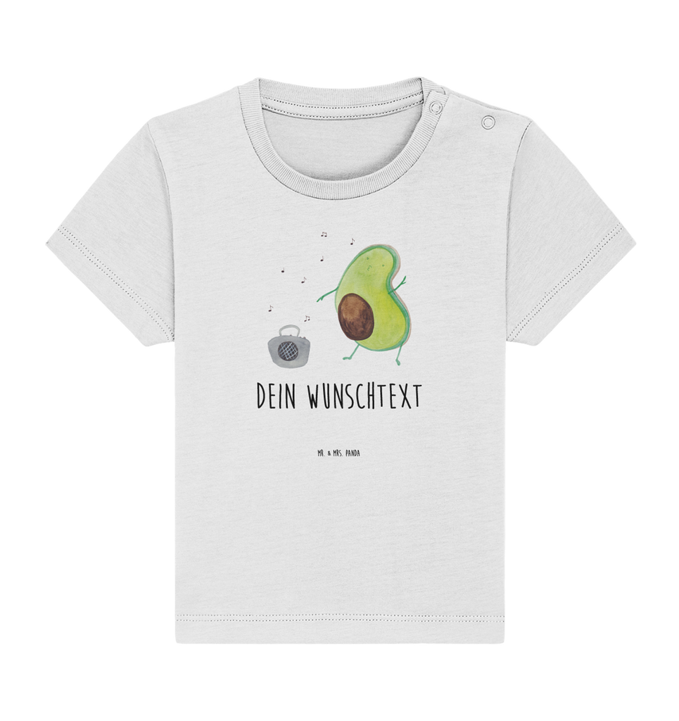 Personalisiertes Baby Shirt Avocado Tanzen Personalisiertes Baby T-Shirt, Personalisiertes Jungen Baby T-Shirt, Personalisiertes Mädchen Baby T-Shirt, Personalisiertes Shirt, Avocado, Veggie, Vegan, Gesund