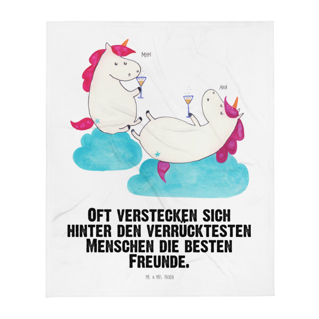 Kuscheldecke Einhorn Sekt Decke, Wohndecke, Tagesdecke, Wolldecke, Sofadecke, Einhorn, Einhörner, Einhorn Deko, Pegasus, Unicorn, Freundinnen, Freundin, BFF, Sekt, Mädelsabend, Spaß, Party, Korken, Anstoßen, Beste