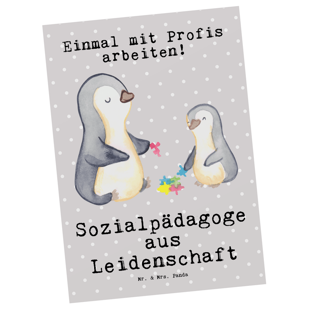 Postkarte Sozialpädagoge aus Leidenschaft Postkarte, Karte, Geschenkkarte, Grußkarte, Einladung, Ansichtskarte, Geburtstagskarte, Einladungskarte, Dankeskarte, Ansichtskarten, Einladung Geburtstag, Einladungskarten Geburtstag, Beruf, Ausbildung, Jubiläum, Abschied, Rente, Kollege, Kollegin, Geschenk, Schenken, Arbeitskollege, Mitarbeiter, Firma, Danke, Dankeschön