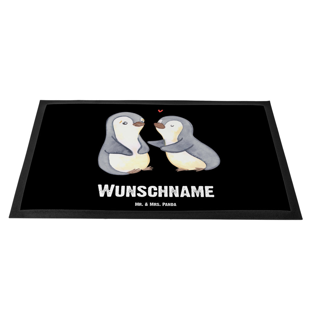 Personalisierte Fußmatte Pinguine trösten Personalisierte Fußmatte, Fußmatte mit Namen, Personalisieruung, Personalisiert, Fußmatte bedrucken, Türvorleger mit Namen, Haustürmatte personalisiert, Namensfussmatte, Wunschnamen, Bedrucken, Türvorleger personalisiert, Liebe, Partner, Freund, Freundin, Ehemann, Ehefrau, Heiraten, Verlobung, Heiratsantrag, Liebesgeschenk, Jahrestag, Hocheitstag, Valentinstag, Geschenk für Frauen, Hochzeitstag, Mitbringsel, Geschenk für Freundin, Geschenk für Partner, Liebesbeweis, für Männer, für Ehemann