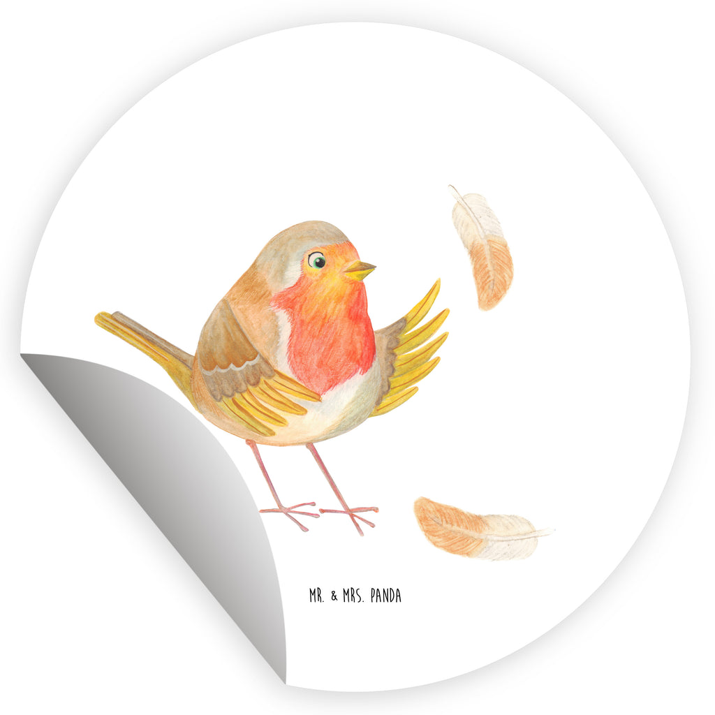 Rund Aufkleber Rotkehlchen mit Federn Sticker, Aufkleber, Etikett, Tiermotive, Gute Laune, lustige Sprüche, Tiere, What if i fall, Rotkehlchen, Spruch Motivation, Spruch Mut, Vogel, Motivation Sprüche, Motivationsbilder, fliegen